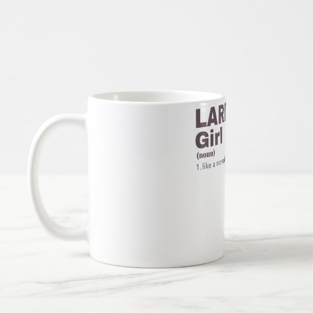 LARPing Girl - LARPing Coffee Mug (Left)
