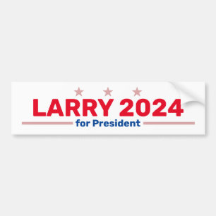 Larry 2024 bumper sticker