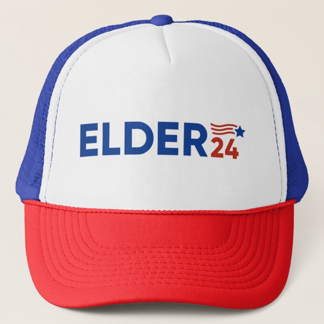 Larry Elder President  2024  Trucker Hat (Front)