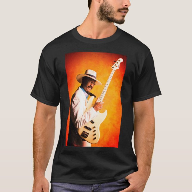 Larry Graham, Grandfather of Slap Bass Deluxe T-Shirt (Front)