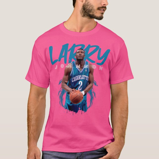Larry Johnson Sport Style T-Shirt (Front)