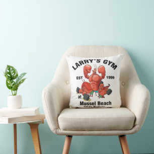 Larry's Gym At Mussel Beach Cushion