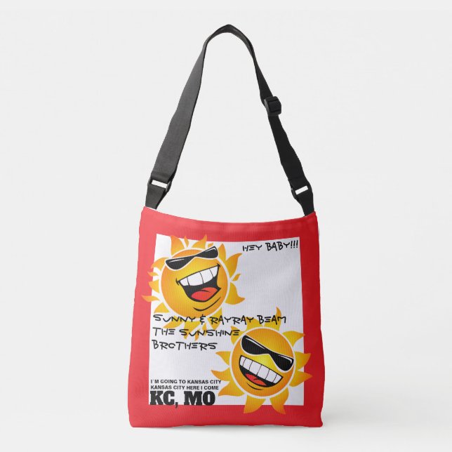 LARRYSTOTES SUNNY&RAYRAY KCMO CROSSBODY BAG (Front)