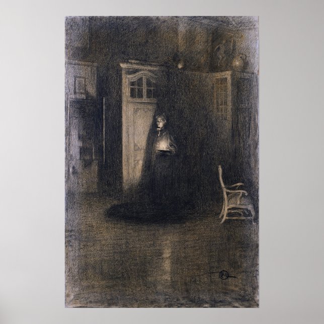 Larsson - Good Night Thielska Poster (Front)