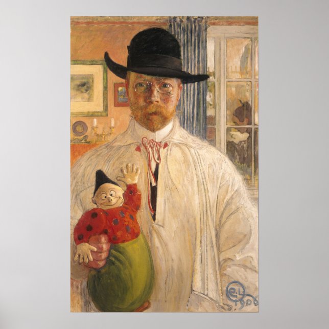 Larsson - Self Portrait Poster (Front)