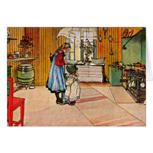 Larsson: The Kitchen, 1898