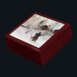 Larsson: The Yard and Wash-House artwork Gift Box<br><div class="desc">Larsson: The Yard and Wash-House artwork jewellery box.  Art Nouveau painting by Carl Larsson,  1895. MY ORIGINAL ARTWORK at zazzle.com/virginia5050,  INTERNATIONAL GIFTS at zazzle.com/InternationalGifts,  Birthday Gift Store at zazzle.com/BirthdayGiftStore,  Florida Gift Store at zazzle.com/FloridaGiftStore,  and Retirement Gift Store at www.zazzle.com/RetirementGiftStore</div>