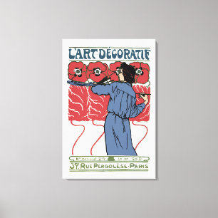 L'Art Decoratif Canvas Print