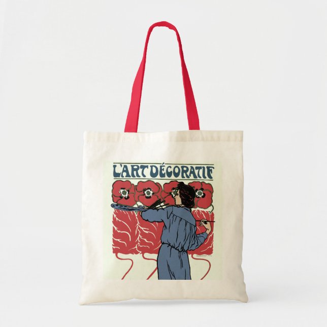 L'Art Decoratif Tote Bag (Front)