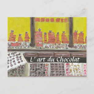 L'art du Chocolat Postcard