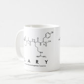 Lary peptide name mug (Front Left)