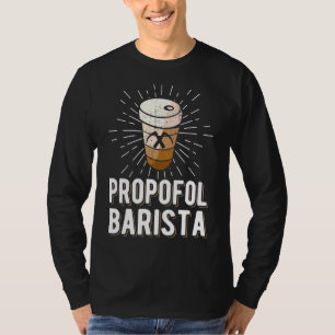 Laryngoscope & Intensive Care Anaesthesia  Barista T-Shirt