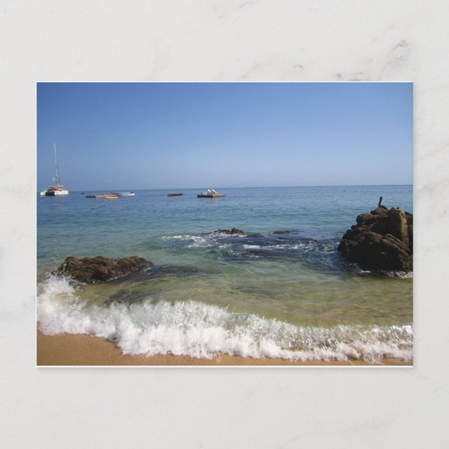 Las Caletas beach at Puerto Vallarta, Mexico Postcard (Front)