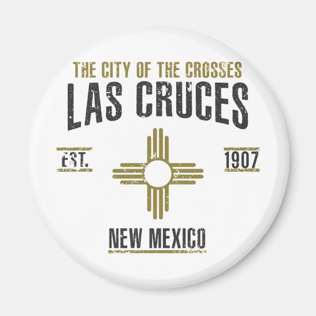 Las Cruces Magnet (Front)