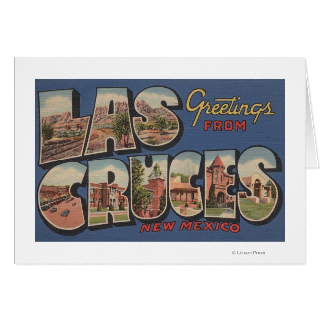 Las Cruces, New Mexico - Large Letter Scenes (Front Horizontal)