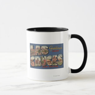 Las Cruces, New Mexico - Large Letter Scenes Mug