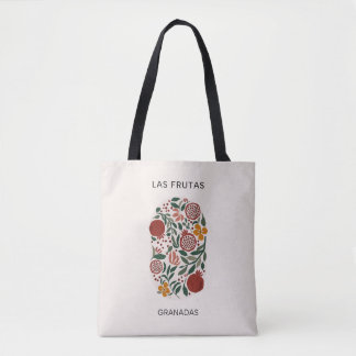 Las Frutas: Granadas - Pomegranate Market Tote Bag