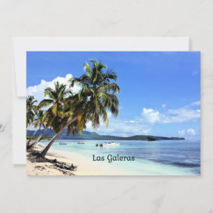 Las Galeras, Dominican Republic, Card
