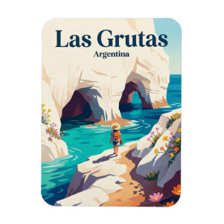 Las Grutas Argentina Magnet