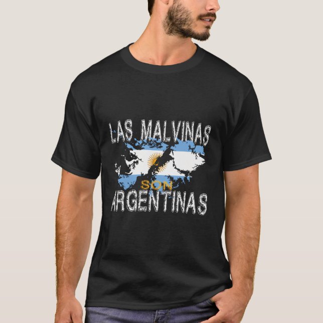 Las Malvinas Son Argentinas - Islas Malvinas Argen T-Shirt (Front)