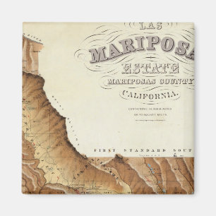 Las Mariposas Estate Mariposas County California Magnet