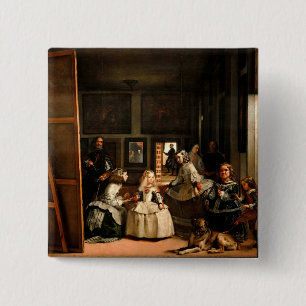 Las Meninas 15 Cm Square Badge
