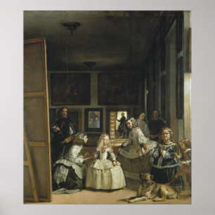 Las Meninas by Diego Velazquez Poster