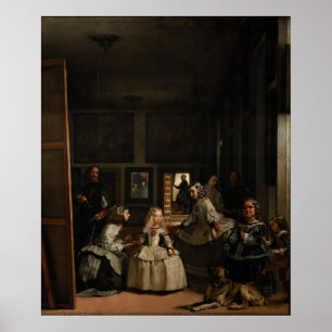 Las Meninas by Velazquez Poster