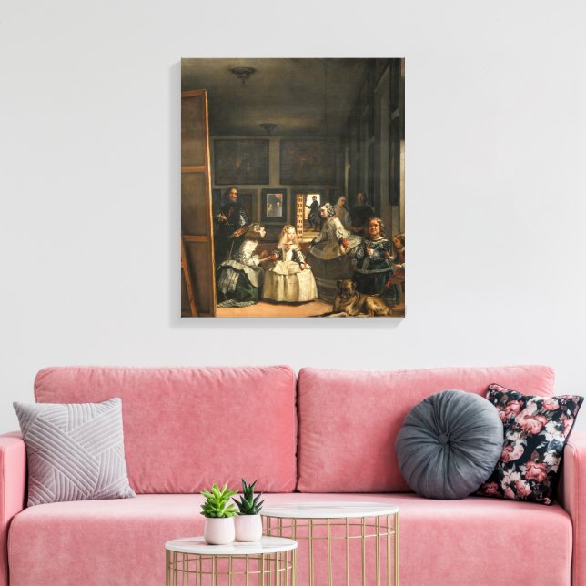 Las Meninas | Diego Velázquez | Canvas Print (Insitu(LivingRoom))