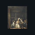 Las Meninas Diego Velázquez Fine Art Canvas Print<br><div class="desc">Las Meninas, Diego Velázquez, 1656 Las Meninas (Spanish for The Maids of Honour) is a 1656 painting by Diego Velázquez, the leading artist of the Spanish Golden Age, in the Museo del Prado in Madrid. The work's complex and enigmatic composition raises questions about reality and illusion, and creates an uncertain...</div>