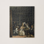 Las Meninas Diego Velázquez Fine Art Jigsaw Puzzle<br><div class="desc">Las Meninas, Diego Velázquez, 1656 Las Meninas (Spanish for The Maids of Honour) is a 1656 painting by Diego Velázquez, the leading artist of the Spanish Golden Age, in the Museo del Prado in Madrid. The work's complex and enigmatic composition raises questions about reality and illusion, and creates an uncertain...</div>