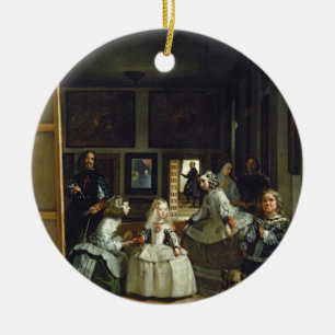 Las Meninas or The Family of Philip IV, c.1656 Ceramic Tree Decoration