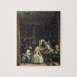 Las Meninas or The Family of Philip IV, c.1656 Jigsaw Puzzle<br><div class="desc">Image Collection Number:  XIR405  Las Meninas or The Family of Philip IV,  c.1656 (oil on canvas). Velazquez,  Diego Rodriguez de Silva y (1599-1660) oil on canvas. Prado,  Madrid,  Spain Giraudon.  17th</div>