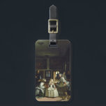 Las Meninas or The Family of Philip IV, c.1656 Luggage Tag<br><div class="desc">Image Collection Number:  XIR405  Las Meninas or The Family of Philip IV,  c.1656 (oil on canvas). Velazquez,  Diego Rodriguez de Silva y (1599-1660) oil on canvas. Prado,  Madrid,  Spain Giraudon.  17th</div>