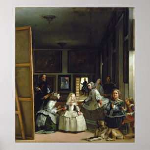 Las Meninas or The Family of Philip IV, c.1656 Poster
