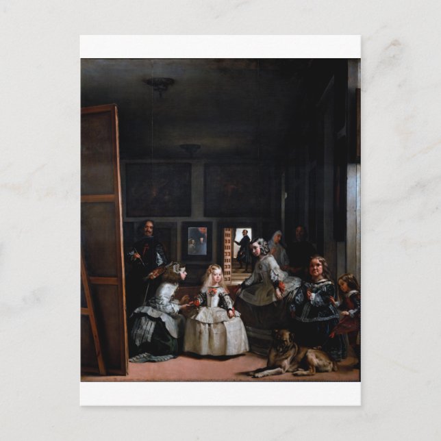 Las Meninas, The Maids of Honour, Diego Velazquez Postcard (Front)