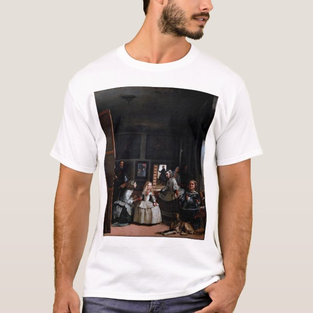 Las Meninas, The Maids of Honour, Diego Velazquez T-Shirt (Front)