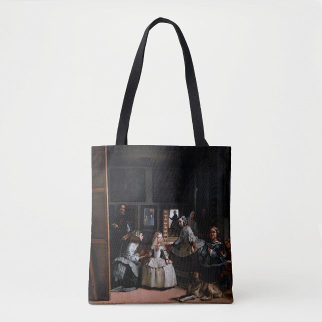Las Meninas, The Maids of Honour, Diego Velazquez Tote Bag (Front)