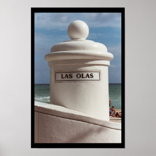 Las Olas Poster