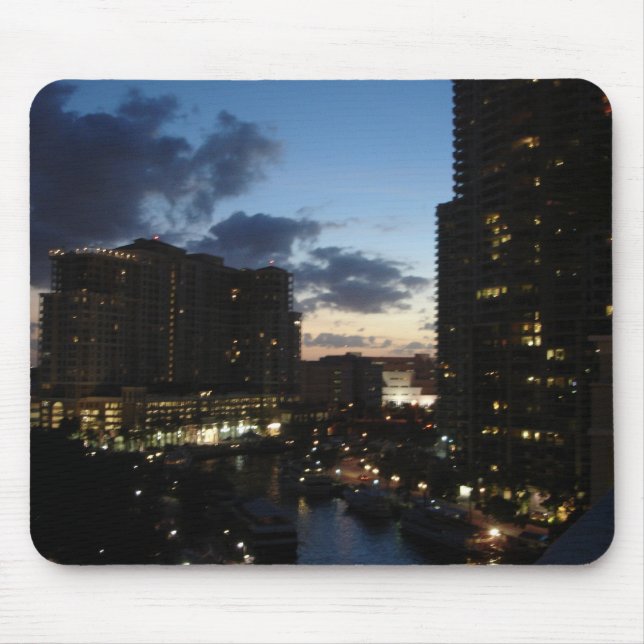 Las Olas River Sunset Mouse Mat (Front)
