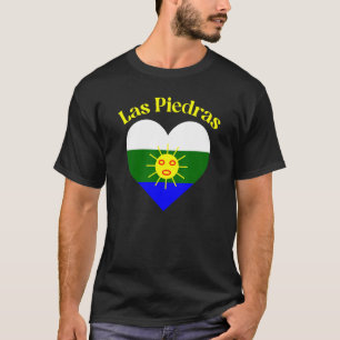 Las Piedras Puerto Rico Chest Emblem T-Shirt
