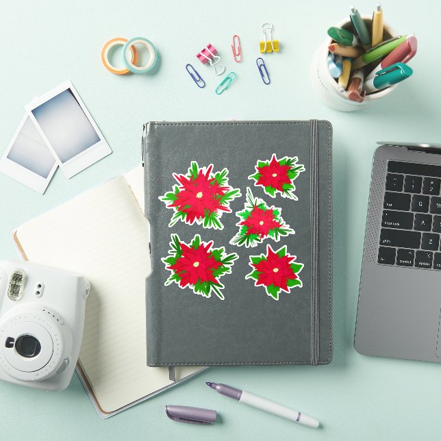 Las Posadas Poinsettia Festive Navidad Floral (iPad Cover)