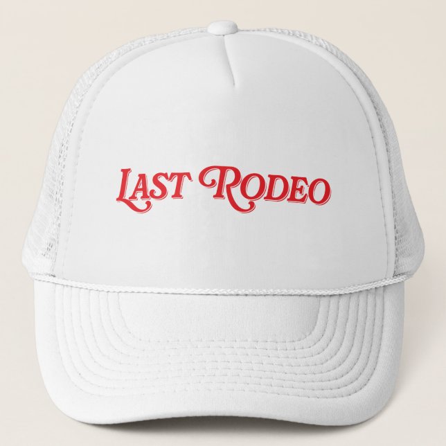 Las Rodeo Bride Hat Baseball Cap Bachelorette Gift (Front)