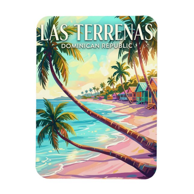 Las Terrenas Dominican Republic Magnet (Vertical)