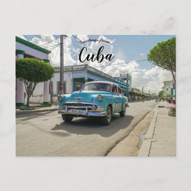 Las Tunas Cuba Postcard (Front)