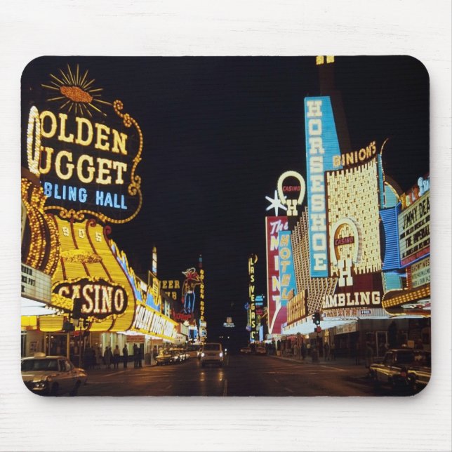 Las Vegas 1960 Mouse Mat (Front)