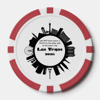 Las Vegas 2025 Customisable Poker Chips