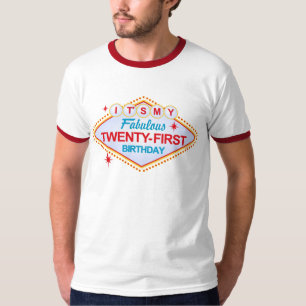 Las Vegas 21st Birthday T-Shirt