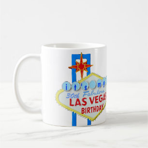 Las Vegas 30th Birthday Coffee Mug