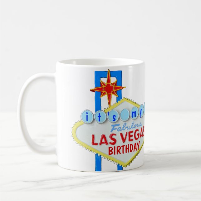 Las Vegas  30thBirthday Coffee Mug (Left)